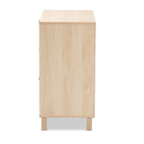 Modern European furniture - 3 Drawer Rattan Storage Cabinet - www.oroa.com