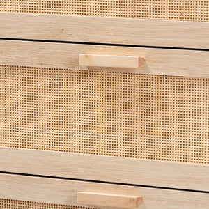   Modern European furniture - 3 Drawer Rattan Storage Cabinet - www.oroa.com | Oroa.com