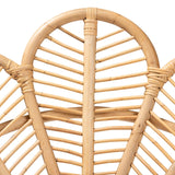 Modern European furniture - Leaf Inspired Rattan Accent Chair - www.oroa.com
