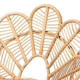 Modern European furniture - Leaf Inspired Rattan Accent Chair - www.oroa.com