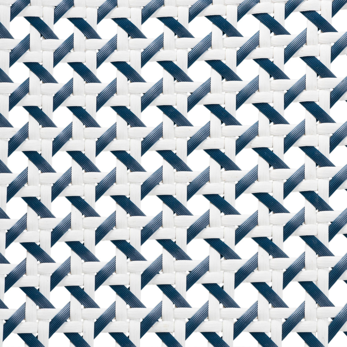 Blue & White Weaving Bistro Chair | Novi Living Luciana