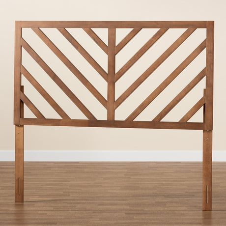 Modern European furniture - Wooden Chevron King Size Headboard - www.oroa.com