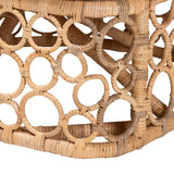 Modern European furniture - Rattan Bubble Openwork Accent Chair - www.oroa.com