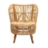 Modern European furniture - Rattan Rods Lounge Chair - www.oroa.com