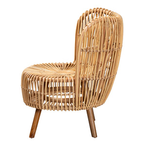 Rattan Rods Lounge Chair | Bali Loom Nagoya | Oroa.com