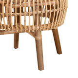 Modern European furniture - Rattan Rods Lounge Chair - www.oroa.com