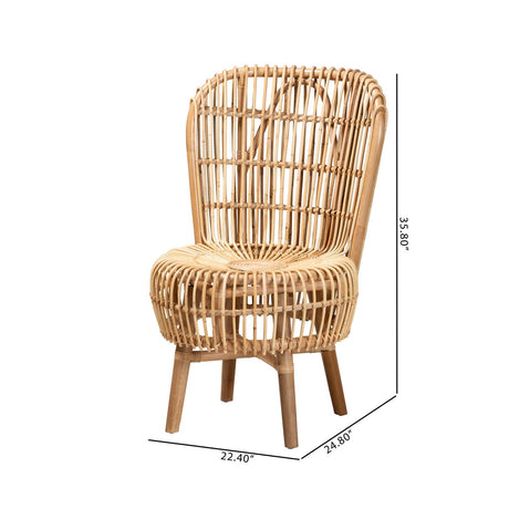 Modern European furniture - Rattan Rods Lounge Chair - www.oroa.com