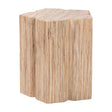 Modern European furniture - Grasscloth Flower Inspired End Table - www.oroa.com