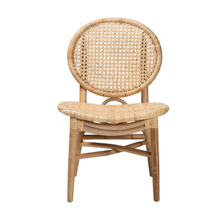 Contract furniture - Round Back Rattan Dining Chair - www.oroatrade.com