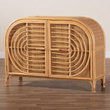 Modern European furniture - Natural Rattan 2 Door Sideboard - www.oroa.com