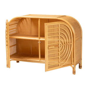 Natural Rattan 2 Door Sideboard | Bali Loom Ovalet | Oroa.com
