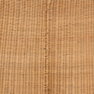 Handwoven Rattan Scalloped Coffee Table | Bali Loom Palm | Oroa.com