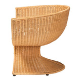 Modern European furniture - Woven Rattan Bohemian Lounge Chair - www.oroa.com
