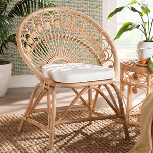   Modern European furniture - Boho Rattan Peacock Accent Chair - www.oroa.com | Oroa.com