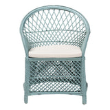 Modern European furniture - Braided Rattan Bohemian Accent Armchair - www.oroa.com