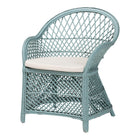 Modern European furniture - Braided Rattan Bohemian Accent Armchair - www.oroa.com