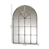 Hospitality furniture - Antique Silver Arched Wall Mirror - www.oroatrade.com