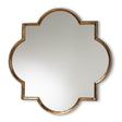 Hospitality furniture - Bronze Quatrefoil Accent Wall Mirror - www.oroatrade.com