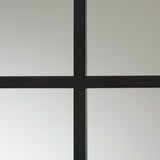 Contract furniture - Black Metal Accent Wall Mirror -  www.oroatrade.com