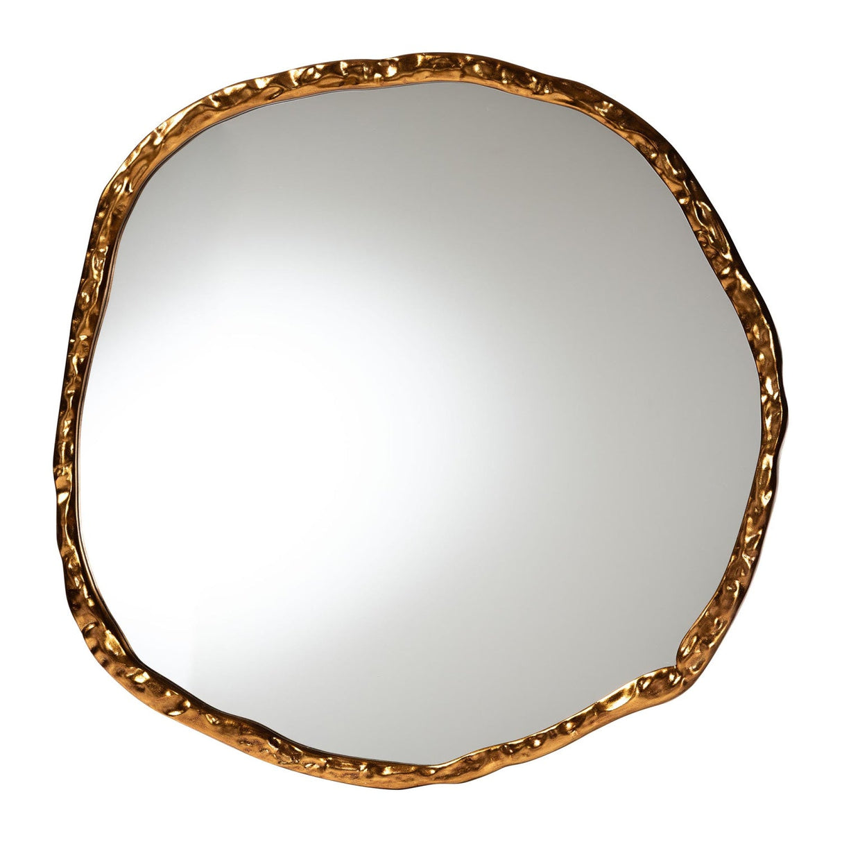   Modern European furniture - Antique Gold Freeform Accent Mirror - www.oroa.com | Oroa.com