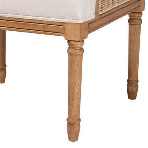 Modern European furniture - Beige French Style Accent Chair - www.oroa.com