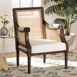 Modern European furniture - Wooden Padded Accent Chair - www.oroa.com