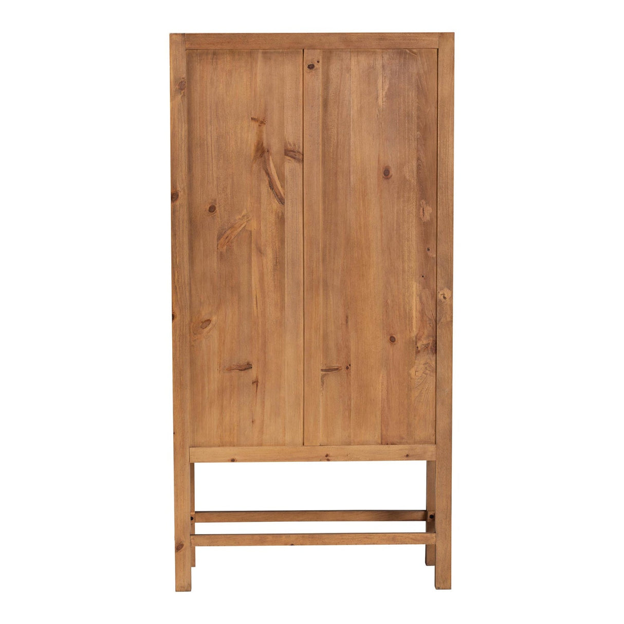 Modern European furniture - Teak Framed Rattan Cabinet - www.oroa.com