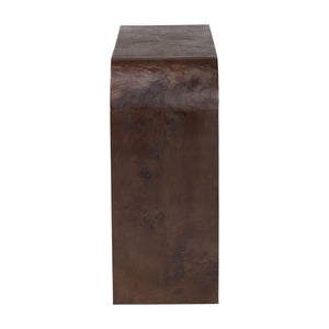 Burl Wood Waterfall Console Table | Bali Loom Revelle | Oroa.com