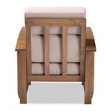 Modern European furniture - Wooden Mission Style Lounge Chair - www.oroa.com