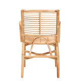 Modern European furniture - Rattan Rods Bohemian Lounge Chair - www.oroa.com