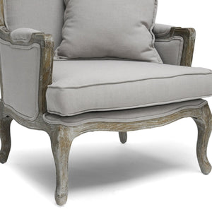 Modern European furniture - Antiqued French Style Accent Chair - www.oroa.com