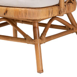 Modern European furniture - Rattan Openwork Tall Accent Chair  - www.oroa.com