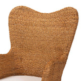 Modern European furniture - Tapered Back Rattan Accent Chair - www.oroa.com