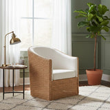 Modern European furniture - Padded Rattan Bohemian Lounge Chair - www.oroa.com