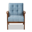 Modern European furniture - Tufted Velvet Accent Chair - www.oroa.com