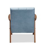 Modern European furniture - Tufted Velvet Accent Chair - www.oroa.com