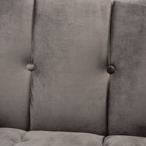   Modern European furniture - Button Tufted Velvet Accent Chair - www.oroa.com | Oroa.com