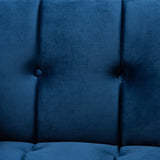 Modern European furniture - Button Tufted Velvet Accent Chair - www.oroa.com