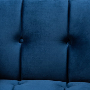  Modern European furniture - Button Tufted Velvet Accent Chair - www.oroa.com | Oroa.com