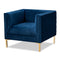 Modern European furniture - Woven Velvet Accent Chair - www.oroa.com