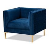 Modern European furniture - Woven Velvet Accent Chair - www.oroa.com