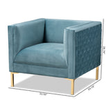 Modern European furniture - Woven Velvet Accent Chair - www.oroa.com
