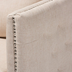 Tufted Beige Swivel Chair | Bali Loom Micah | Oroa.com