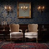 Modern European furniture - Velvet Seat Accent Chair - www.oroa.com