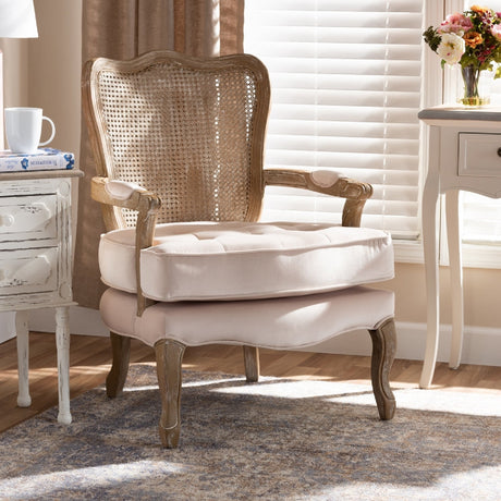 Modern European furniture - Velvet Seat Accent Chair - www.oroa.com
