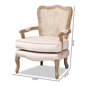Velvet Seat Accent Chair | Bali Loom Vallea | Oroa.com