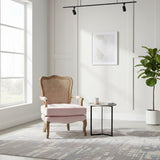 Modern European furniture - Velvet Seat Accent Chair - www.oroa.com