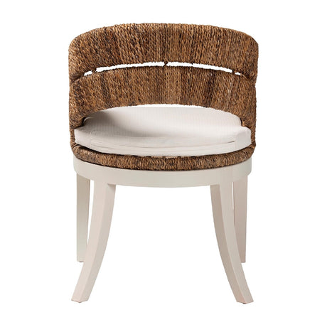 Modern European furniture - Seagrass Padded Dining Chair - www.oroa.com