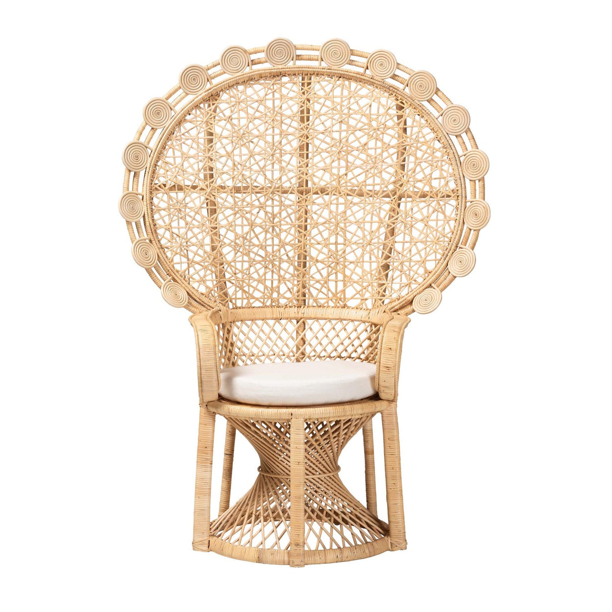 Modern European furniture - Modern Boho Peacock Accent Chair - www.oroa.com