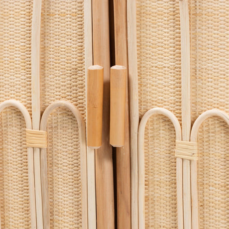 Modern European furniture - Curled Rattan Pole Cabinet - www.oroa.com